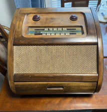 RARE PHILCO TUBE PHONO & RADIO Wood Bakelite 1946 Model 46-1201