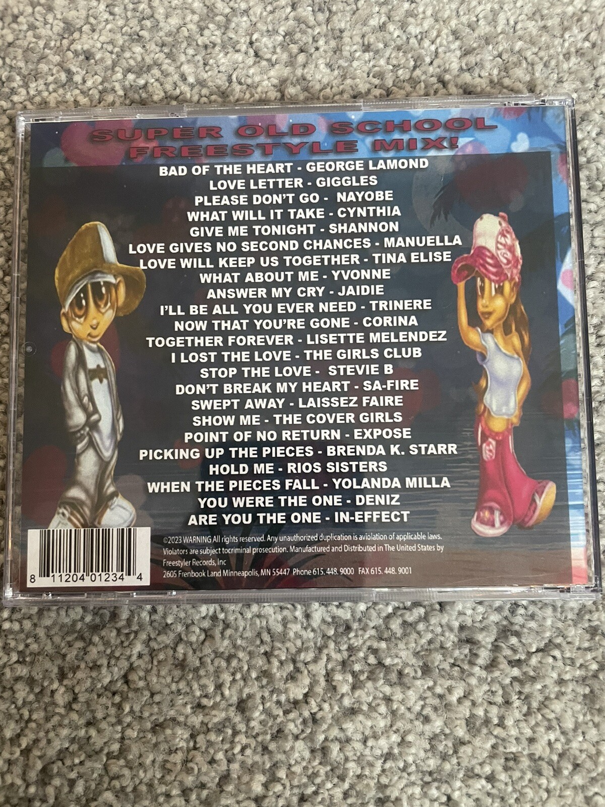 18!! Old School Latin Freestyle Mega Mixes (CD’s) Dj Destiny (Rare