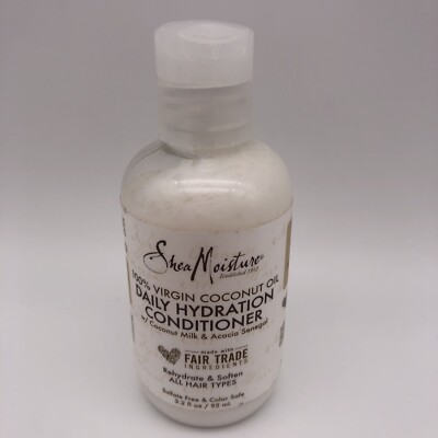 Shea Moisture Daily Hydration Conditioner 3.2 fl oz Virgin Coconut Oil