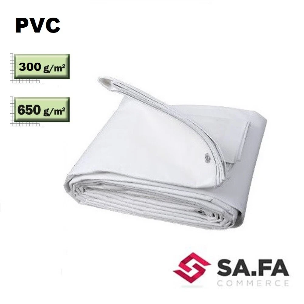 Tendone 8x12mt in PVC 550 gr/mq e telaio in acciaio zincato da 5 cm