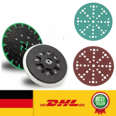 SATC 150 mm 49 Loch Haken & Schlaufe P40-2000 Schleifblätter Schleifscheibe Festool