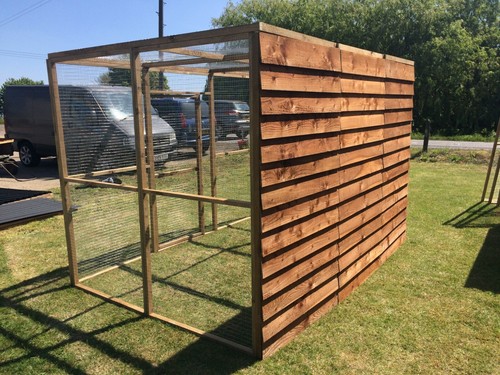 Animal Run 6FT x 9FT x 6FT Pet Run 19G Rabbit Chicken Pen Bird Aviary - Picture 17 of 28