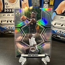 2021-22 Mosaic Basketball Base Silver #28 Jrue Holiday - Milwaukee Bucks