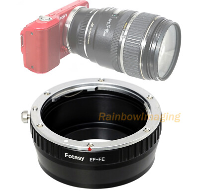 Adapter for Canon EOS Lens to Sony fe 7S a7S II a7S III a9 a7R IV  ''US Seller