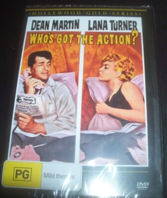 Who's Got The Action (Dean Martin Lana Turner) (Australia Region 4) DVD   New 
