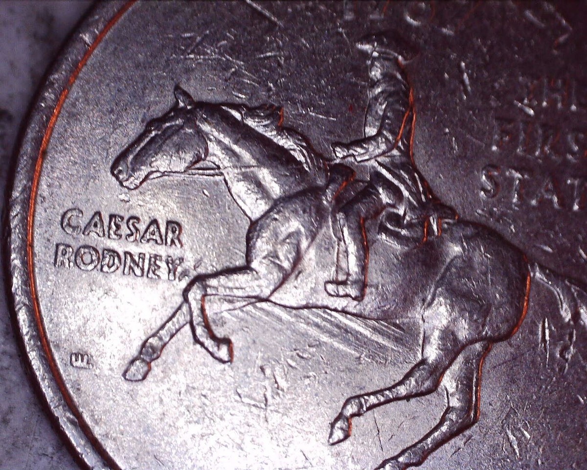 1999 P Delaware State Quarter Feeder Finger Error | eBay