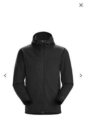 Brand New Arcteryx Leaf Full Zip Naga Hoody, Gen 2.1, Small, Black