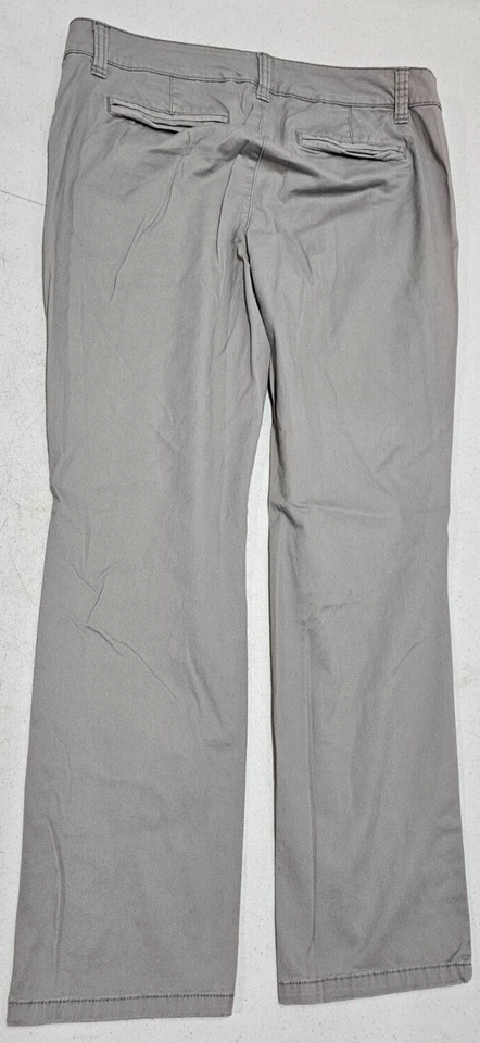 Брюки прямые женские ANA Gray Chino размер 8 (32x26) - Изображение 2 из 4