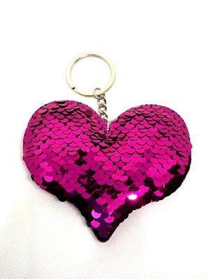 PINK HEART KEYCHAIN gift UGET1 Christmas Party Favor valentines lover fun #52