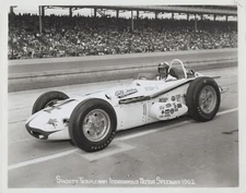 Shorty Templeman #4 Indy 500 Indianapolis Race Car 1962 - Official IMS Photo