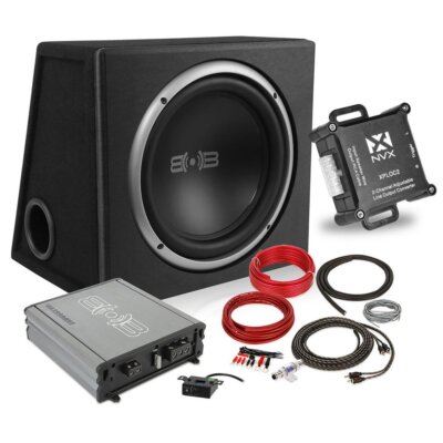 1998-2005 Chevy Blazer Complete 10'' Amplified Bass Subwoofer Package | Belva