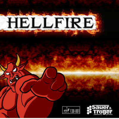 Sauer&Tröger Hellfire super glatt,sehr langs,rot/schw.OX, gr.Störung/Plastikball