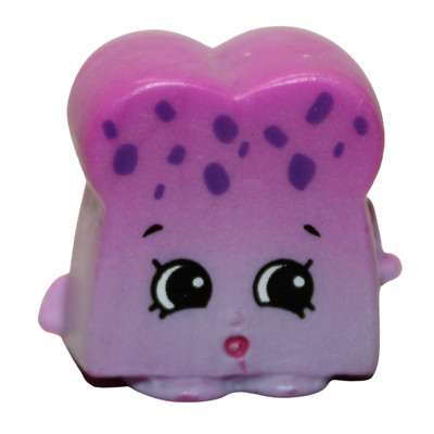 Shopkins Bread Crumbs Bakery Team Purple #4-011 Season 4 Classic Finish