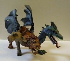 Chimera Three-Headed Mythical Fantasy 2008 Safari Ltd. Toy Figure. B 