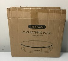 Meowant Foldable Dog Pools for Large Dogs, Hard Plastic Kiddie Pool Dog Swimming