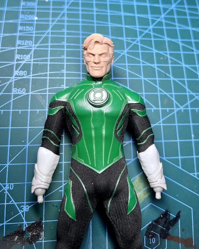 1/12 Unpainted Smile Comics Green Lantern Head Sculpt Fit 6'' ML Action Figure - Picture 3 of 3