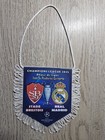 FANION  PENNANT  9x11cm Champions League 2025 STADE BRESTOIS BREST / REAL MADRID