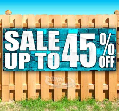 SALE UP TO 45% OFF Advertising Vinyl Banner Flag Sign Many Sizes USA DEALS
