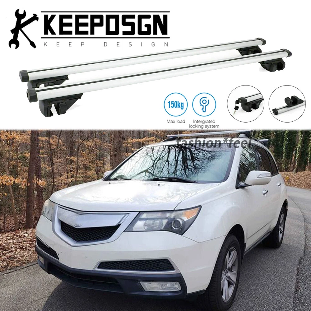 For Acura MDX 2007 2013 Top Roof Racks Cross Bars Rails Luggage