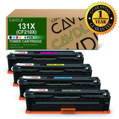 4PK 131A CF210A Toner Cartridge For HP Laserjet Pro 200 M251nw M276nw MFP