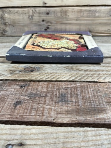Evergreen Decorative Slate Pinot Gris Wall Plaque 6” Wine Grape Leaf Art Palette - Picture 6 of 8