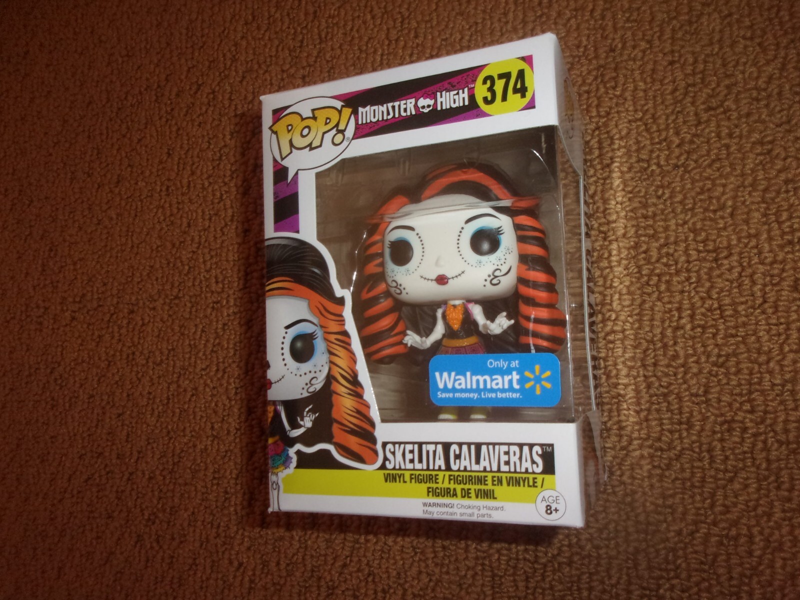 Funko Pop! Monster High Skelita Calaveras #374 Walmart Exclusive