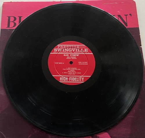 Hal Singer with Charles Shavers Blue Stompin' Vinyl LP 1959 Mono Prestige 7153 - Bild 4 von 5