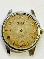 1950 Vintage  Mechanical Allaine  watch  -17j - MOVEMENT REF 1107/94-working 