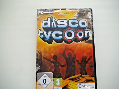 disco  tycoon      PC   CD   -ROM   in DVD  Box (OVP&NEU)