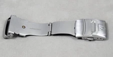 Genuine TechnoMarine Stainless Steel Watch Bracelet 19mm Folding Clasp part