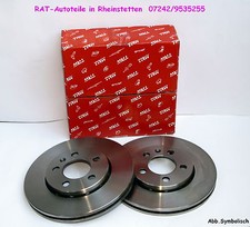 Bremsscheiben 2xTRW-DF2803-NEU-256mm-VA-VW Fox,Golf IV(1J1,1J5),V(1K1),Plus,Polo