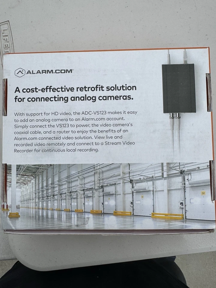 Alarm com ADC-VS123 1 Channel HD Video Server - New Unused - Open Box - Image 2 of 2