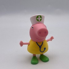 Peppa Pig Hasbro ABD Replacement Figure PEPPA PIG YELLOW NURSE Stethescope Hat