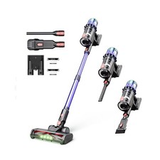Cordless Vacuum Cleaner, 650W 40KPA 60 Mins Vacuum Cleaners for Home, Self-St...