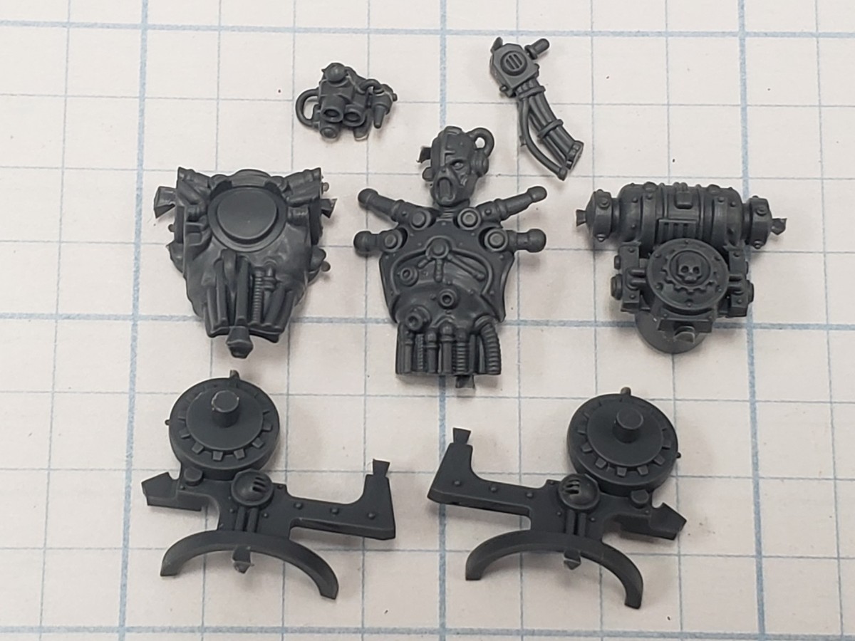 40k Adeptus Mechanicus Bits Skorpius Disintegrator Gun Servitor