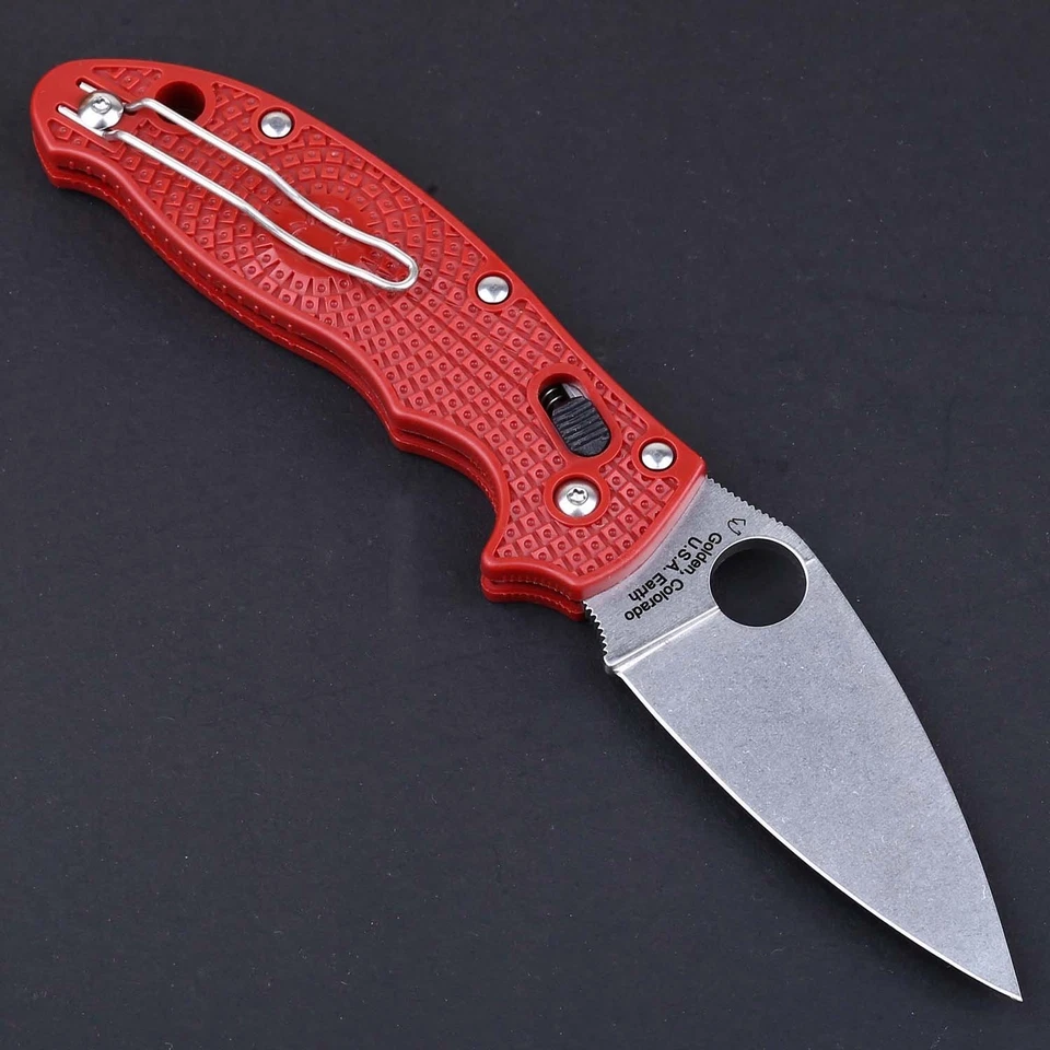 Cuchillo Plegable de Bolsillo Táctico de Supervivencia Rojo Manix 2 Mango de Nylon Súper Ligero Regalo Foto 2 de 4