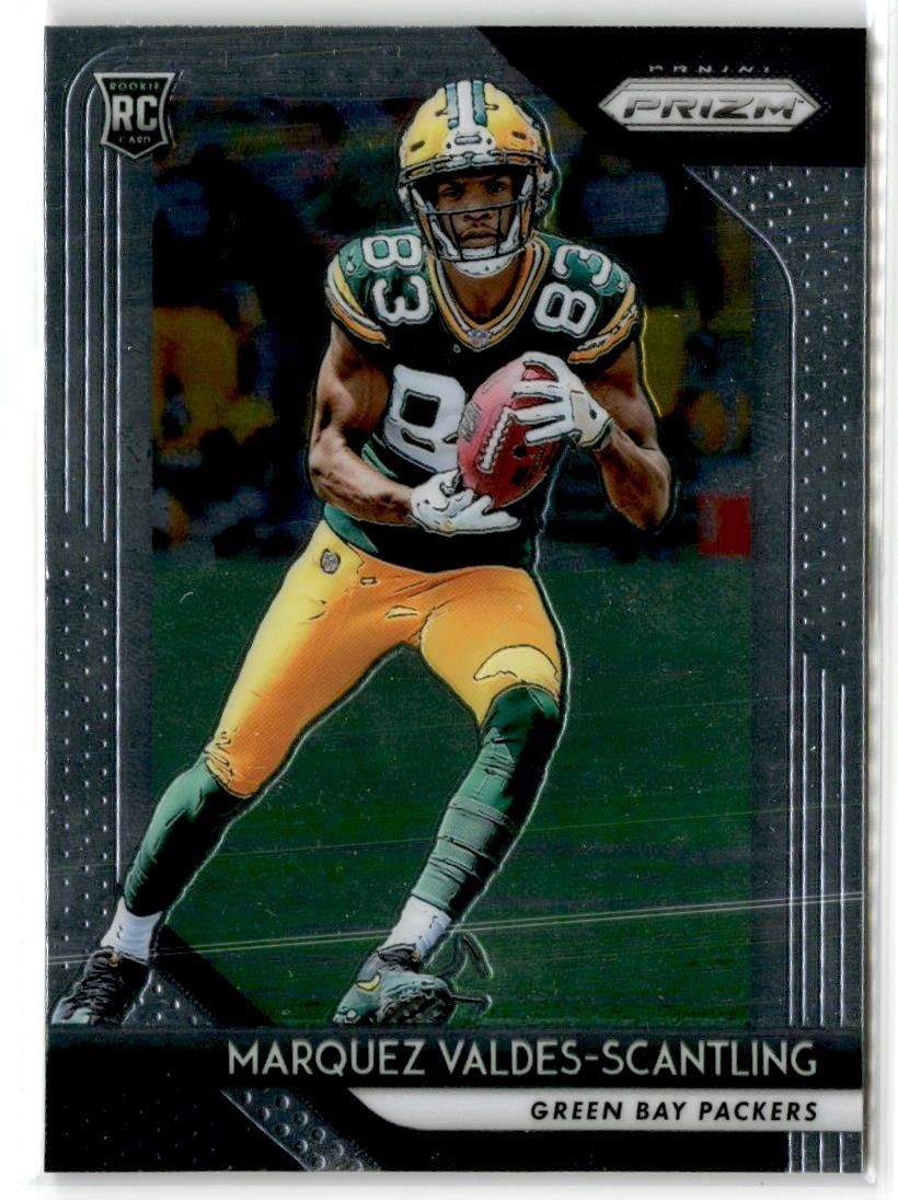 Marquez Valdes-Scantling RC Green Bay Packers 2018 Panini Prizm #240