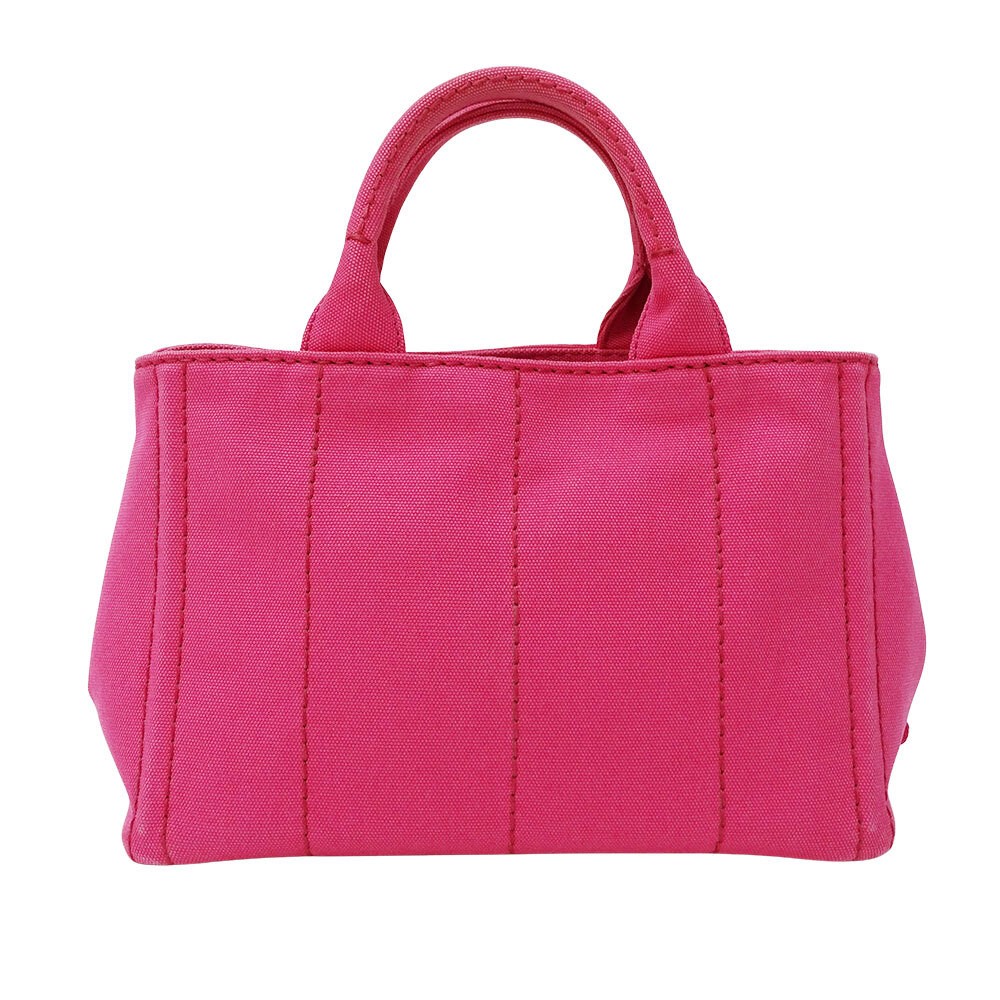 PRADA Bag Ladies Brand Handbag Shoulder Bag 2way Canvas Canapa Mini Pink B2539G thumbnail 2