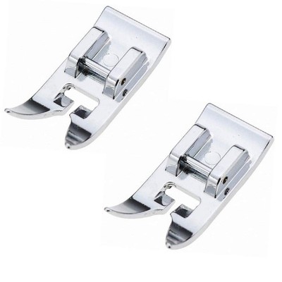 PannySewCraft 2pcs Zig Zag, Straight Stitch Foot Snap On Foot Sewing Machine ...