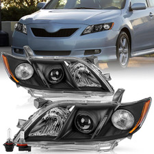 Headlight Assembly Fits for 2007 2008 2009 Toyota Camry Driver and Passenger Sid