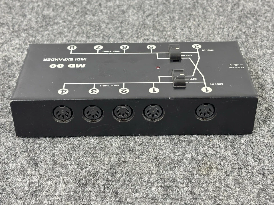MD80 MIDI Expander - Parallel Box speziell für MIDI OHNE NETZTEIL - Bild 4 von 4