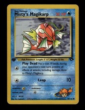 LP 1st Edition Misty's Magikarp 88/132 Gym Challenge Pokemon 2000 Ken Sugimori on eBay