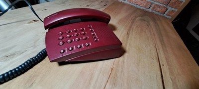 Telekom Actron B   Komforttelefon, analog, rot, T-Com
