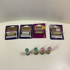 Lot Of 8 Spools Of Metal Thread For Needlework , Kreinik