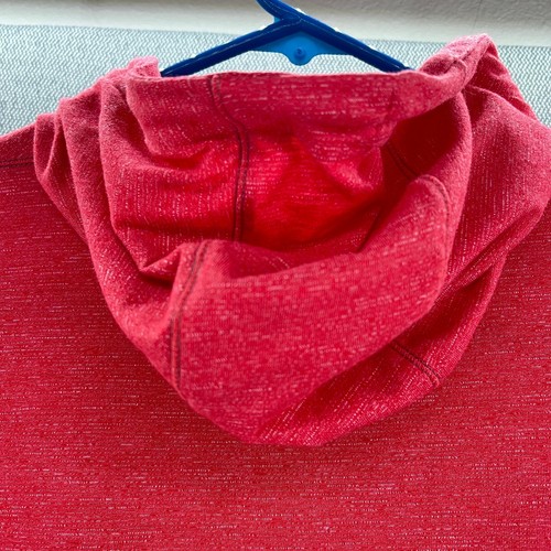 Columbia Pilsner Peak Hoodie ilani Resort Damen rot Pullover Daumenlöcher Größe M - Bild 11 von 11