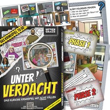 SALE!! Hidden Games - UNTER VERDACHT - Realistisches Krimispiel - Deutsch