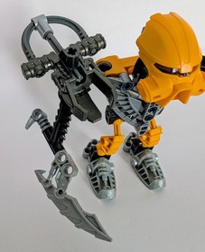 LEGO #8930 Bionicle Dekar Matoran of Mahri Nui, 100% Complete With Instructions!