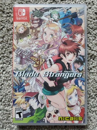 Blade Strangers Nintendo Switch Game Nicalis Instructions Charm Hype Sticker