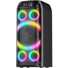 Bluetooth Speaker, 160W Peak Powerful Loud Stereo Sound Deep Bass Wireless Bo...