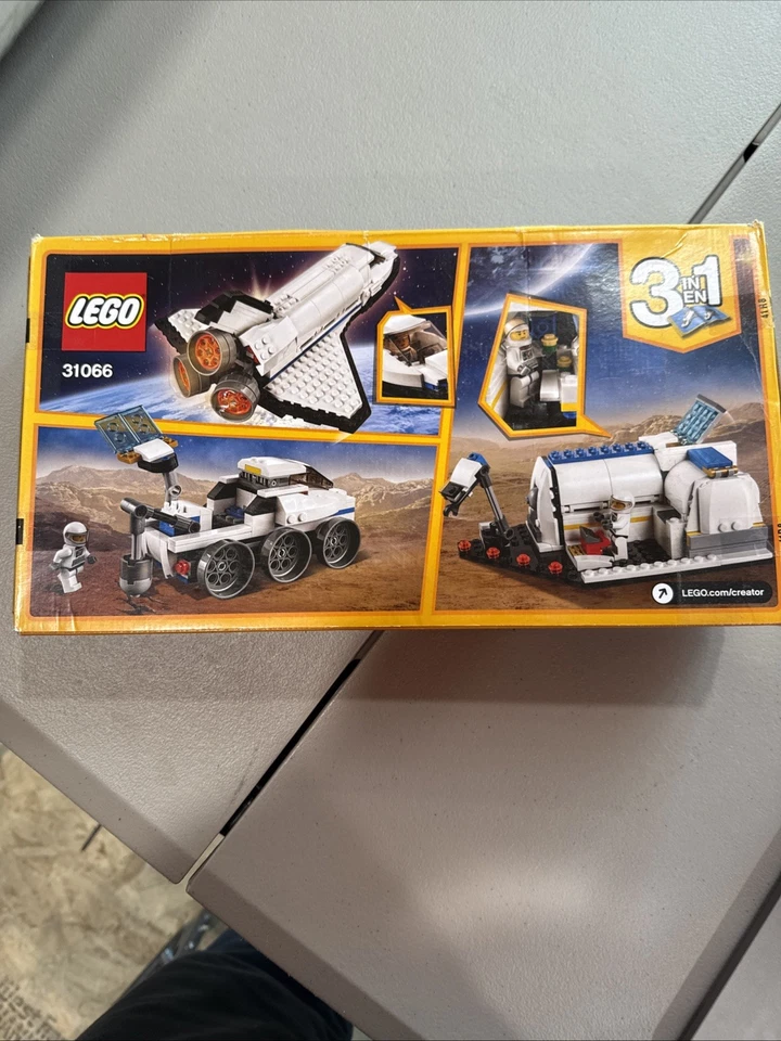 LEGO Space Shuttle Explorer - Creator 31066 - New Sealed - Image 2 of 2